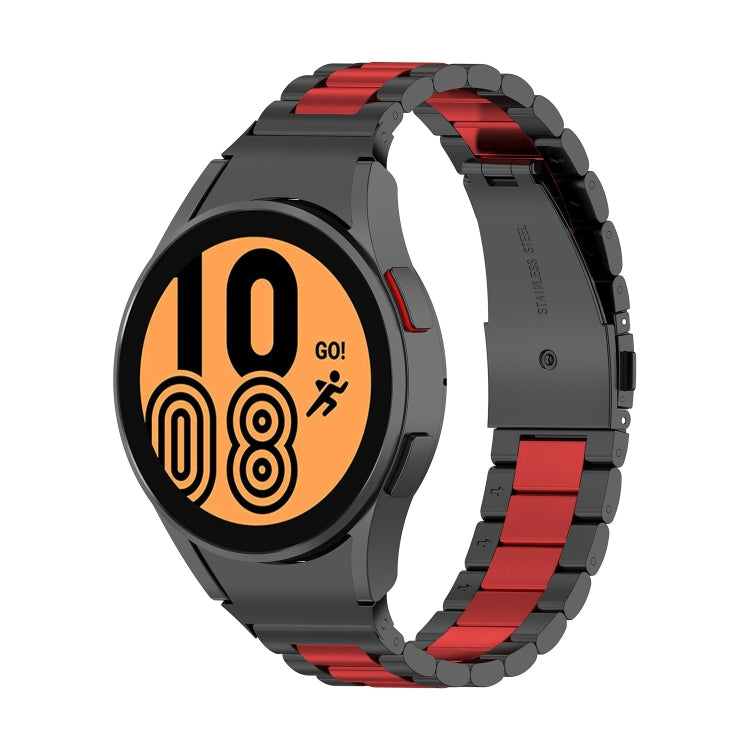 Cinturino in acciaio a tre ceppi, For Samsung Galaxy Watch 5 40mm, For Samsung Galaxy Watch 5 Pro 45mm