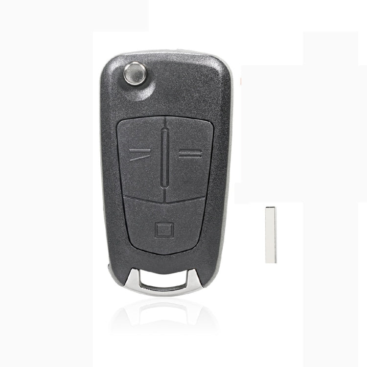 Portachiavi con lama pieghevole per auto Opel 2/3 pulsanti