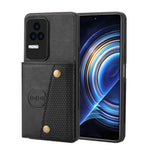 Custodia magnetica per telefono con doppia fibbia, For Xiaomi Redmi K50 Pro, For Xiaomi Redmi K50 Gaming, For Xiaomi Redmi Note 11T Pro, For Honor 70