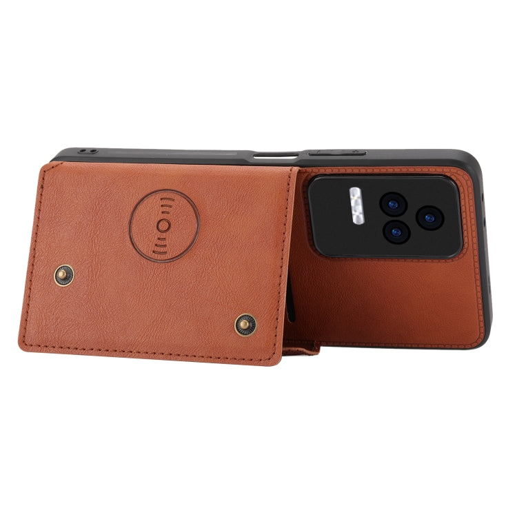 Custodia magnetica per telefono con doppia fibbia, For Xiaomi Redmi K50 Pro, For Xiaomi Redmi K50 Gaming, For Xiaomi Redmi Note 11T Pro, For Honor 70