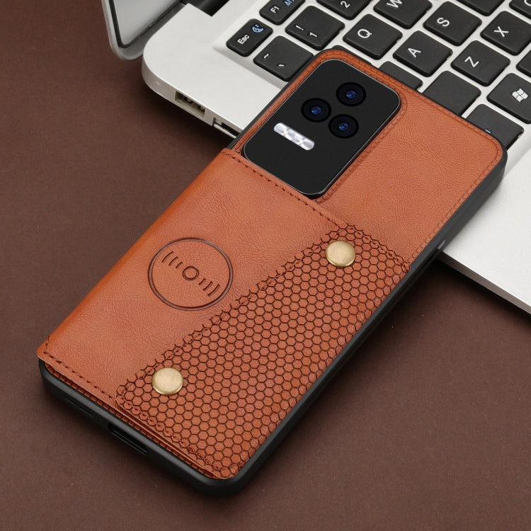 Custodia magnetica per telefono con doppia fibbia, For Xiaomi Redmi K50 Pro, For Xiaomi Redmi K50 Gaming, For Xiaomi Redmi Note 11T Pro, For Honor 70