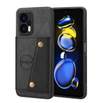 Custodia magnetica per telefono con doppia fibbia, For Xiaomi Redmi K50 Pro, For Xiaomi Redmi K50 Gaming, For Xiaomi Redmi Note 11T Pro, For Honor 70