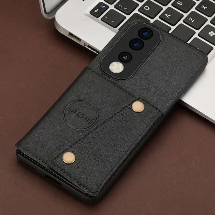 Custodia magnetica per telefono con doppia fibbia, For Honor 70 Pro, For Samsung Galaxy A03 Core