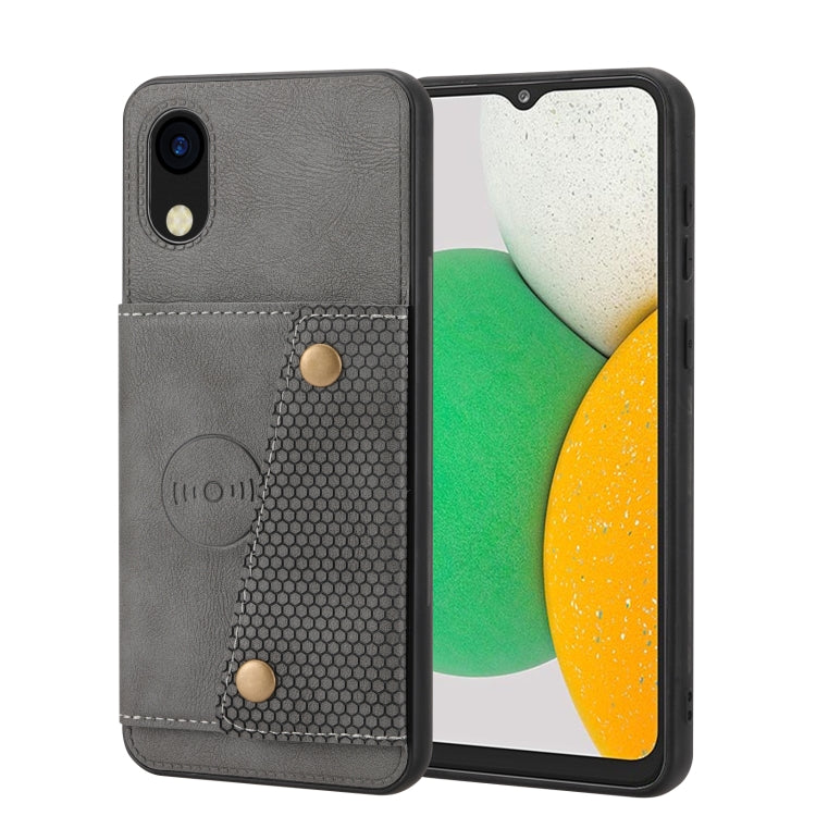 Custodia magnetica per telefono con doppia fibbia, For Honor 70 Pro, For Samsung Galaxy A03 Core