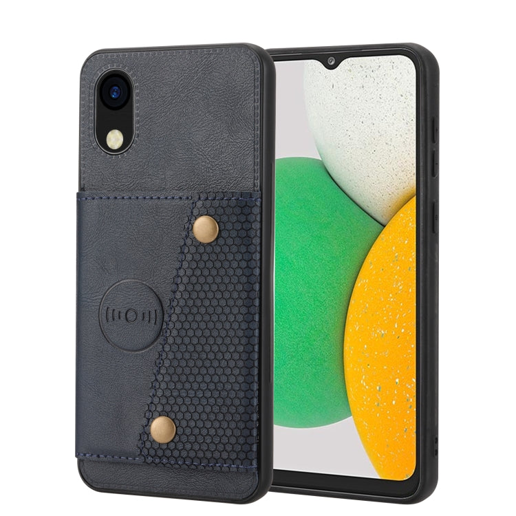 Custodia magnetica per telefono con doppia fibbia, For Honor 70 Pro, For Samsung Galaxy A03 Core
