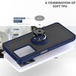 Custodia per telefono Q Shadow 1 serie TPU + PC con supporto ad anello, For OPPO A57 5G, For OPPO A74 4G, For OPPO Reno8 Pro+