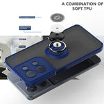 Custodia per telefono Q Shadow 1 serie TPU + PC con supporto ad anello, For OPPO Reno8, For Motorola Moto G52, For TCL Stylus 5G