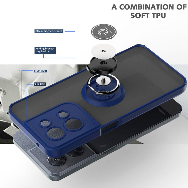 Custodia per telefono Q Shadow 1 serie TPU + PC con supporto ad anello, For OPPO Reno8, For Motorola Moto G52, For TCL Stylus 5G