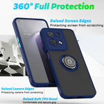 Custodia per telefono Q Shadow 1 serie TPU + PC con supporto ad anello, For OPPO Reno8, For Motorola Moto G52, For TCL Stylus 5G
