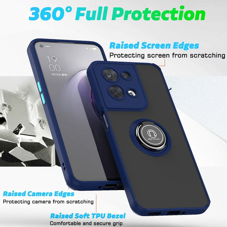 Custodia per telefono Q Shadow 1 serie TPU + PC con supporto ad anello, For OPPO Reno8, For Motorola Moto G52, For TCL Stylus 5G
