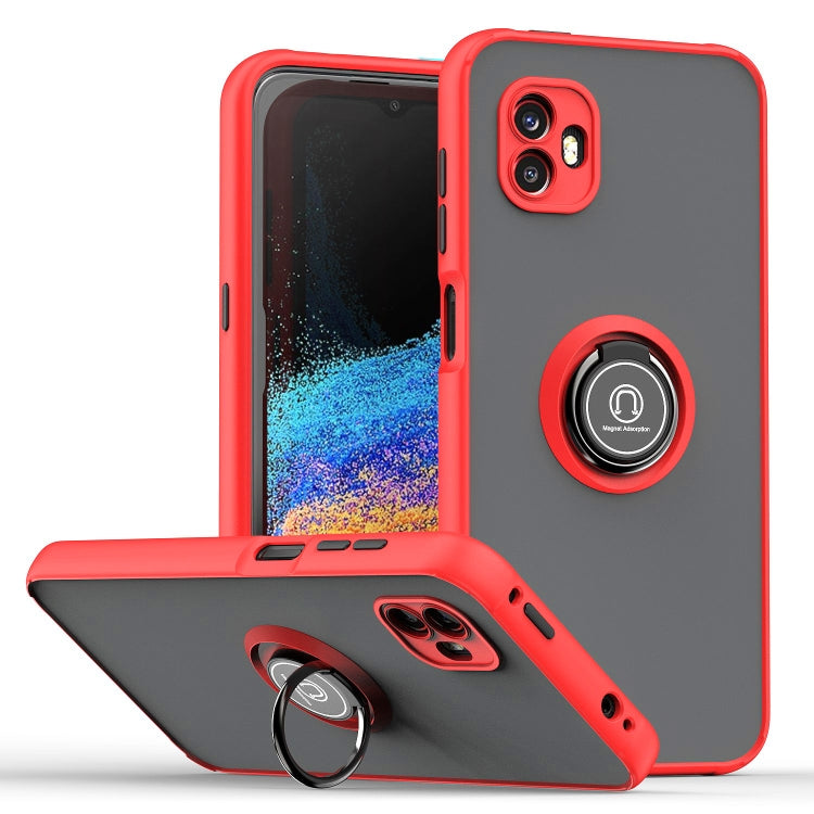 Custodia per telefono Q Shadow 1 serie TPU + PC con supporto ad anello, For Samsung Galaxy Xcover6 Pro, For Xiaomi 12 Lite, For Xiaomi Poco X4 GT