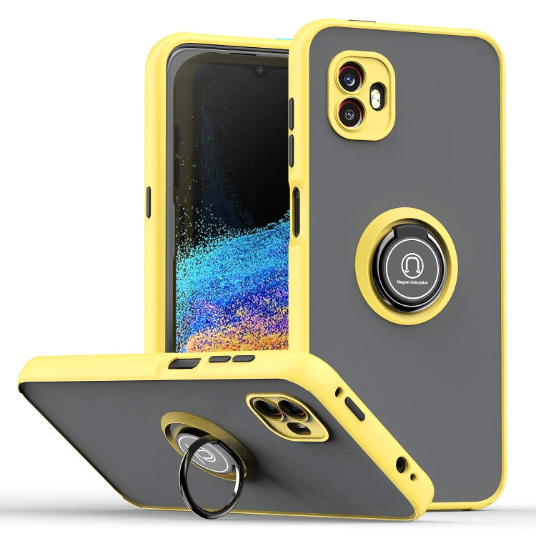 Custodia per telefono Q Shadow 1 serie TPU + PC con supporto ad anello, For Samsung Galaxy Xcover6 Pro, For Xiaomi 12 Lite, For Xiaomi Poco X4 GT