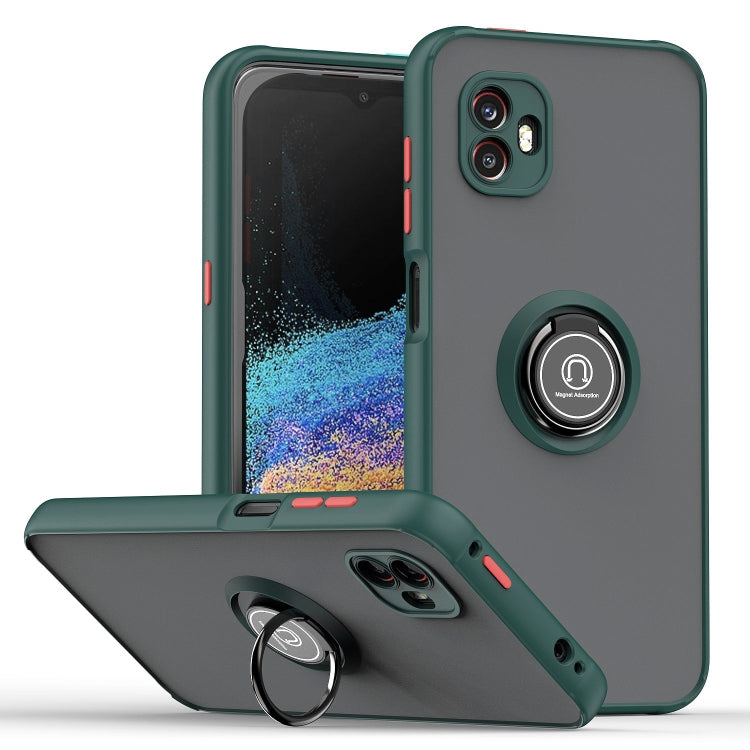 Custodia per telefono Q Shadow 1 serie TPU + PC con supporto ad anello, For Samsung Galaxy Xcover6 Pro, For Xiaomi 12 Lite, For Xiaomi Poco X4 GT