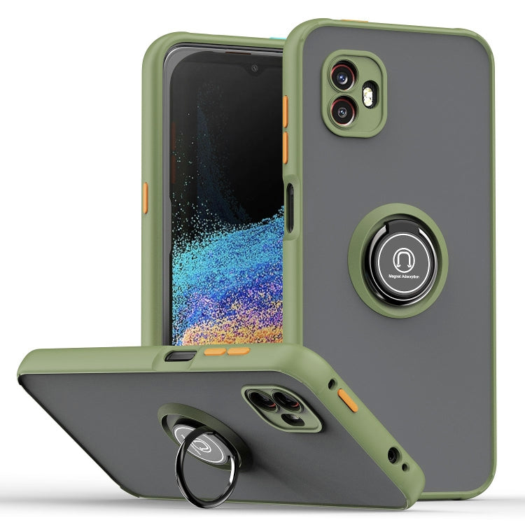 Custodia per telefono Q Shadow 1 serie TPU + PC con supporto ad anello, For Samsung Galaxy Xcover6 Pro, For Xiaomi 12 Lite, For Xiaomi Poco X4 GT