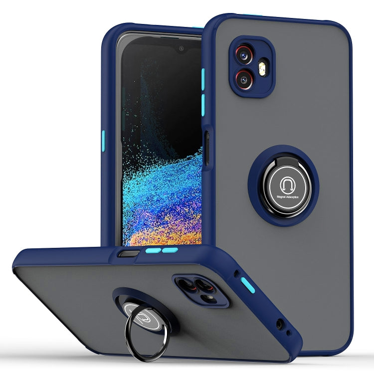 Custodia per telefono Q Shadow 1 serie TPU + PC con supporto ad anello, For Samsung Galaxy Xcover6 Pro, For Xiaomi 12 Lite, For Xiaomi Poco X4 GT