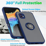 Custodia per telefono Q Shadow 1 serie TPU + PC con supporto ad anello, For Samsung Galaxy Xcover6 Pro, For Xiaomi 12 Lite, For Xiaomi Poco X4 GT