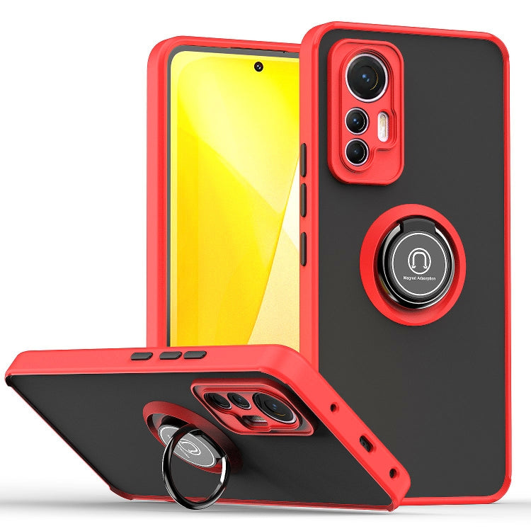 Custodia per telefono Q Shadow 1 serie TPU + PC con supporto ad anello, For Samsung Galaxy Xcover6 Pro, For Xiaomi 12 Lite, For Xiaomi Poco X4 GT