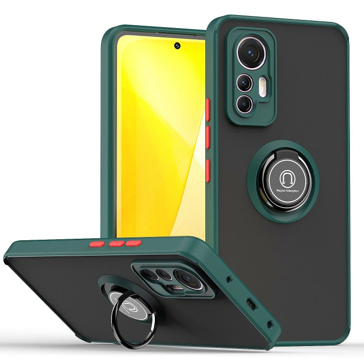 Custodia per telefono Q Shadow 1 serie TPU + PC con supporto ad anello, For Samsung Galaxy Xcover6 Pro, For Xiaomi 12 Lite, For Xiaomi Poco X4 GT