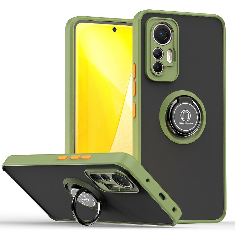 Custodia per telefono Q Shadow 1 serie TPU + PC con supporto ad anello, For Samsung Galaxy Xcover6 Pro, For Xiaomi 12 Lite, For Xiaomi Poco X4 GT
