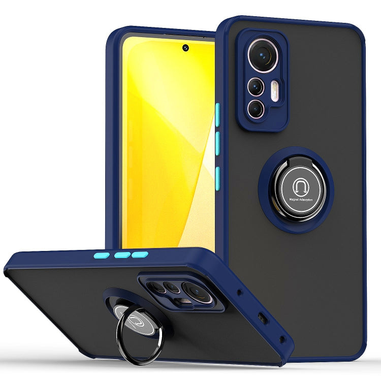 Custodia per telefono Q Shadow 1 serie TPU + PC con supporto ad anello, For Samsung Galaxy Xcover6 Pro, For Xiaomi 12 Lite, For Xiaomi Poco X4 GT