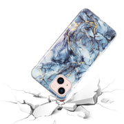 Custodia per telefono in TPU marmo IMD, For iPhone 14, For iPhone 14 Plus, For iPhone 14 Pro, For iPhone 14 Pro Max