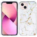 Custodia TPU effetto marmo per iPhone 14, 14 Plus, 14 Pro, 14 Pro