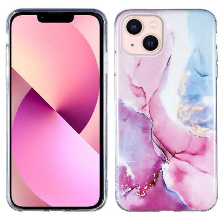 Custodia TPU effetto marmo per iPhone 14, 14 Plus, 14 Pro, 14 Pro