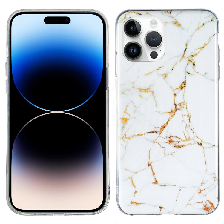 Custodia TPU effetto marmo per iPhone 14, 14 Plus, 14 Pro, 14 Pro