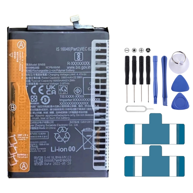 Sostituzione della batteria ai polimeri di litio per, BM37, BN51, BM52, BM4M, BM4Q, BN56, BM55, BN53, BN62, BM54, BM4X, BM4Y, BM57, BN59, BP42, 38, BP44, BM5A, BP47, BN66, BM58, BP43, BN57, BS01FA, BS06FA, BS05FA, BS08FA, BN60, BN80, BN4E, BM4P, BN61