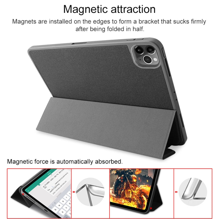 Custodia ultrasottile YASHI in pelle TPU per iPad Pro 11 e 12.9