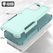 Custodia per telefono PC + TPU, For iPhone 14, For iPhone 14 Plus, For iPhone 14 Pro