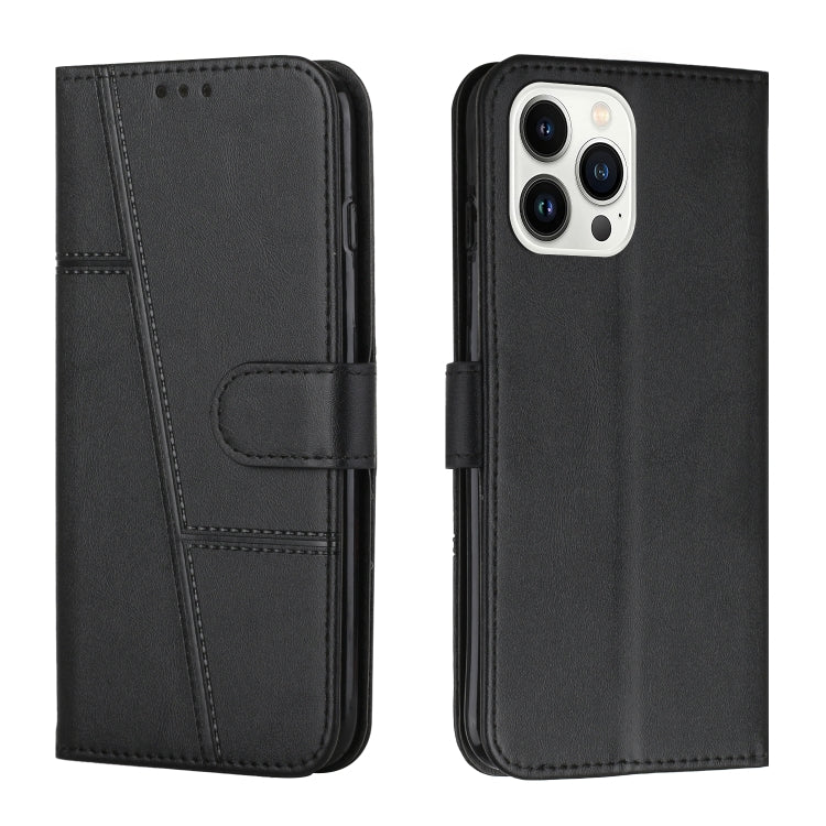 Custodia portafoglio in pelle con fibbia per iPhone 14