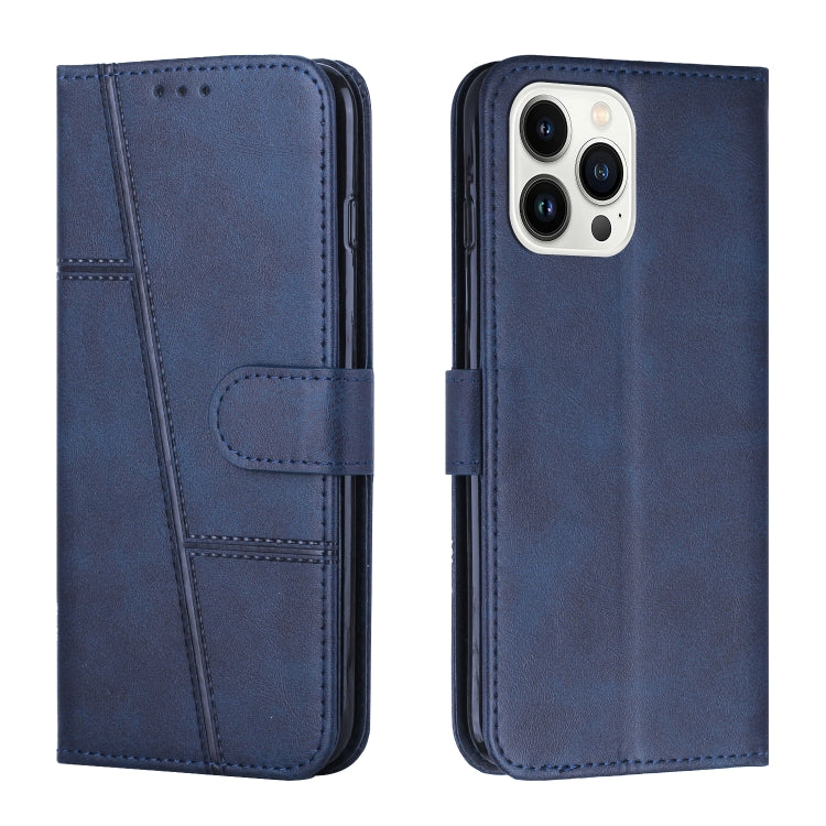 Custodia portafoglio in pelle con fibbia per iPhone 14