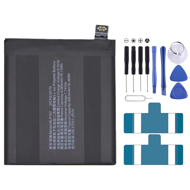 Sostituzione della batteria ai polimeri di litio per, BLP783, BLP781, BLP779, BLP789, BLP787, BLP797, BLP755 For OPPO K7x, BLP791, BLP811, BLP817, BLP863, BLP825, BLP855, BLP839, BLP819, BLP835, BLP805, BLP851, BLP831, BLP851 For OPPO F19 / F19s, BLP757