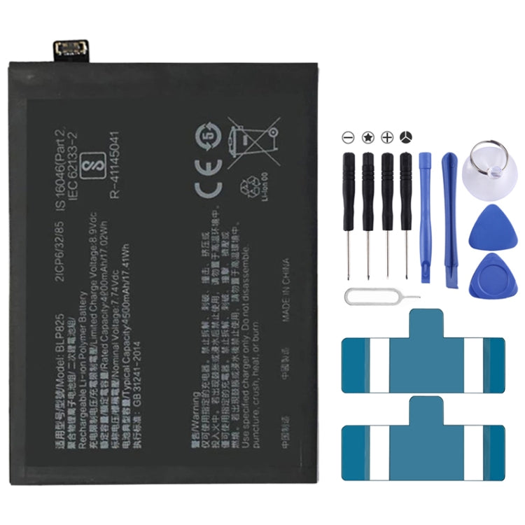 Sostituzione della batteria ai polimeri di litio per, BLP783, BLP781, BLP779, BLP789, BLP787, BLP797, BLP755 For OPPO K7x, BLP791, BLP811, BLP817, BLP863, BLP825, BLP855, BLP839, BLP819, BLP835, BLP805, BLP851, BLP831, BLP851 For OPPO F19 / F19s, BLP757