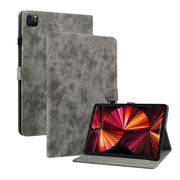 Simpatica custodia in pelle con motivo a tigre con funzione Sleep/Wake-up, For iPad Pro 12.9 2020/2021, For iPad mini 2021, For iPad mini 1/2/3/4/5