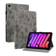 Simpatica custodia in pelle con motivo a tigre con funzione Sleep/Wake-up, For iPad Pro 12.9 2020/2021, For iPad mini 2021, For iPad mini 1/2/3/4/5
