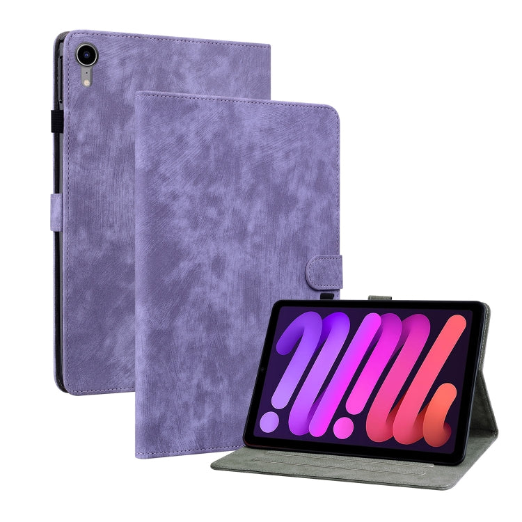 Custodia in pelle con motivo tigre per iPad Pro 12.9 e iPad mini