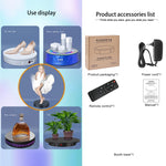 Giradischi girevole per riprese video con supporto girevole da 60 cm, carico: 100 kg, 60cm, Charging Power, US Plug, 60cm, Charging Power, EU Plug, 60cm, Charging Power, UK Plug, 60cm, Charging Power, AU Plug