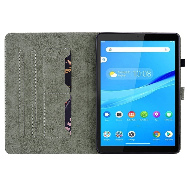 Custodia per tablet in PU modello tigre, For Lenovo Tab M8 HD, For Lenovo Tab M10 10.1 3rd Gen, For Lenovo Tab M10 HD Gen 2