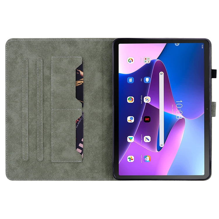 Custodia per tablet in PU modello tigre, For Lenovo Tab M10 Plus 10.6 3rd Gen, For Lenovo Tab P11/Pad Plus 2011, For Lenovo Legion Y700
