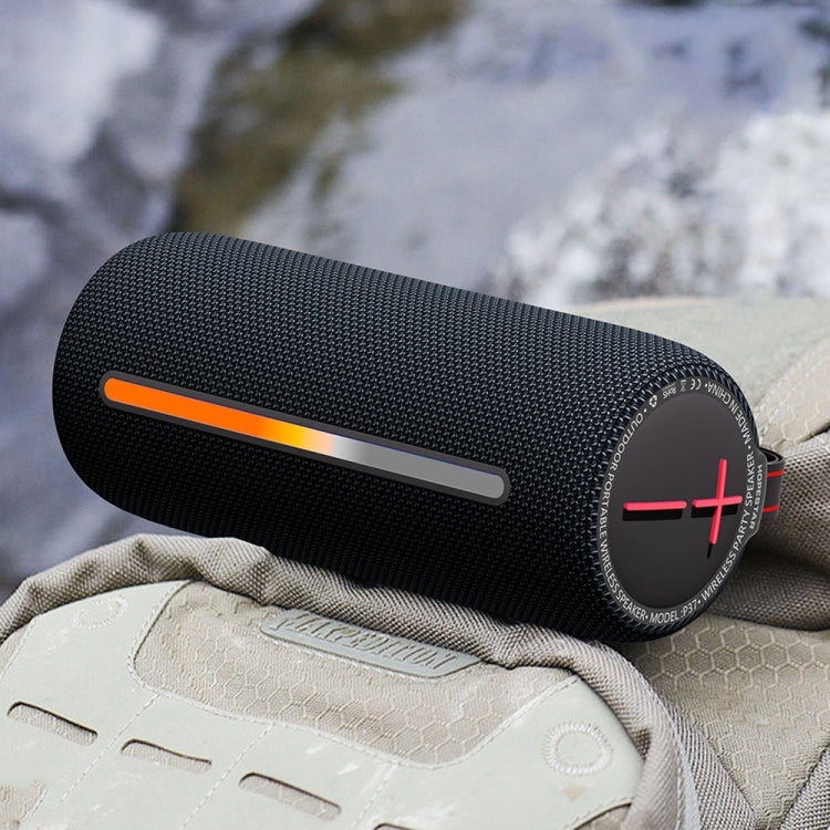 HOPESTAR P37 Altoparlante Bluetooth wireless impermeabile con luce RGB portatile da esterno