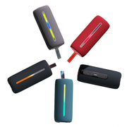 HOPESTAR P37 Altoparlante Bluetooth wireless impermeabile con luce RGB portatile da esterno