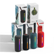HOPESTAR P37 Altoparlante Bluetooth wireless impermeabile con luce RGB portatile da esterno