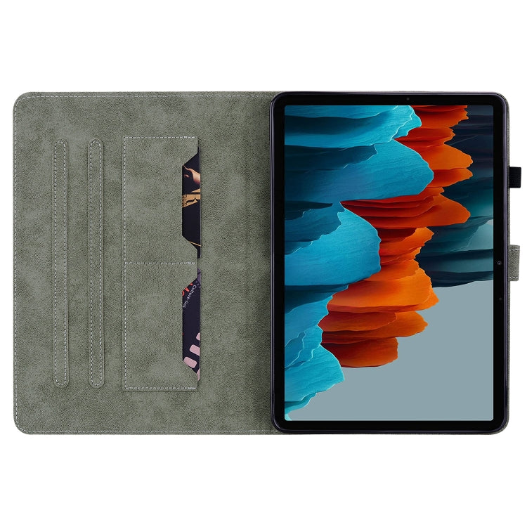 Custodia per tablet in pelle con motivo a tigre, For Samsung Galaxy Tab S7/Tab S8, For Samsung Galaxy Tab А8 10.5 Wifi/LTE, For Samsung Galaxy Tab A7 Lite