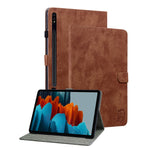 Custodia per tablet in pelle con motivo a tigre, For Samsung Galaxy Tab А9+, For Samsung Galaxy Tab S9, For Samsung Galaxy Tab S9+