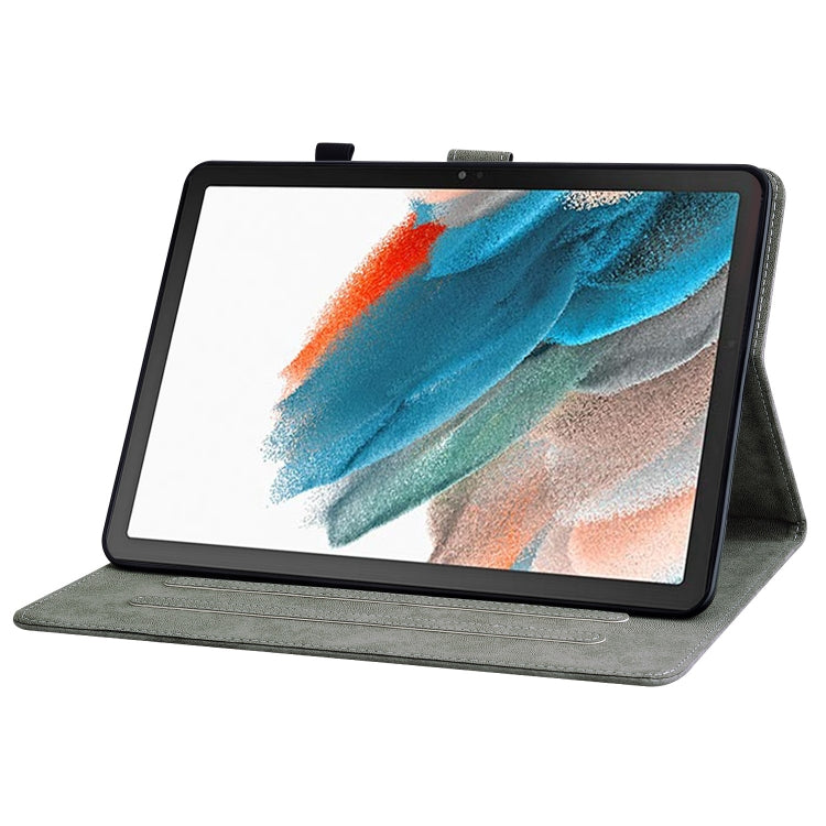 Custodia per tablet in pelle con motivo a tigre, For Samsung Galaxy Tab А9+, For Samsung Galaxy Tab S9, For Samsung Galaxy Tab S9+