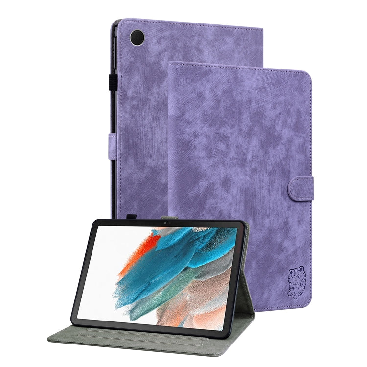 Custodia per tablet in pelle con motivo a tigre, For Samsung Galaxy Tab А9+, For Samsung Galaxy Tab S9, For Samsung Galaxy Tab S9+