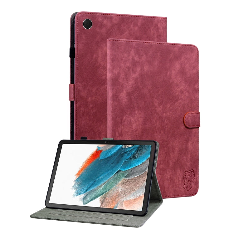 Custodia per tablet in pelle con motivo a tigre, For Samsung Galaxy Tab А9+, For Samsung Galaxy Tab S9, For Samsung Galaxy Tab S9+