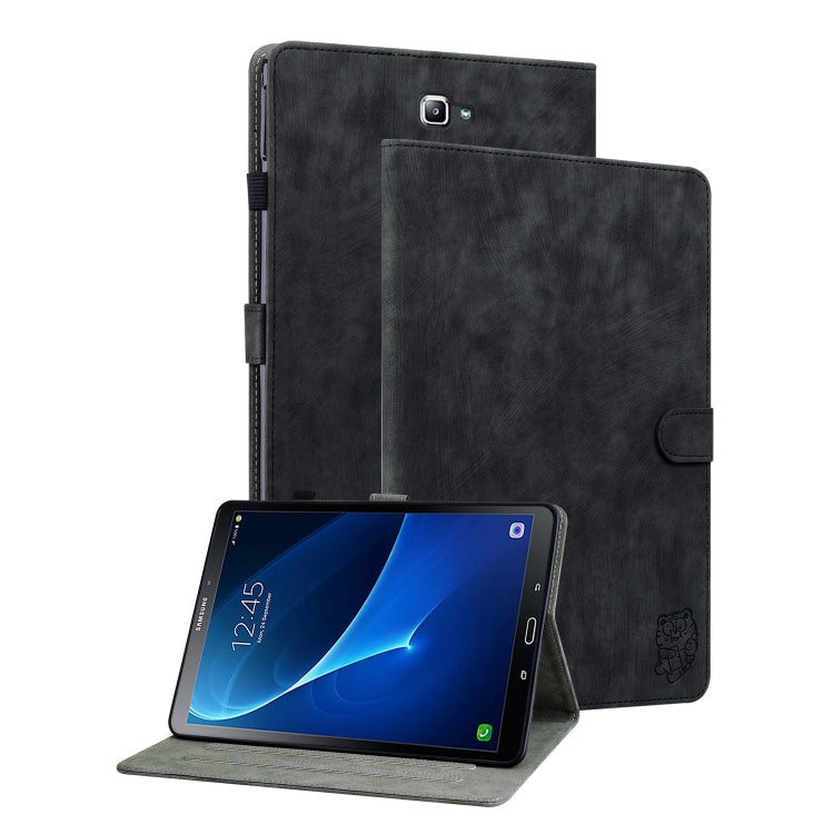 Custodia per tablet in pelle con motivo a tigre, For Samsung Galaxy Tab A 10.1 2016/T580/T585